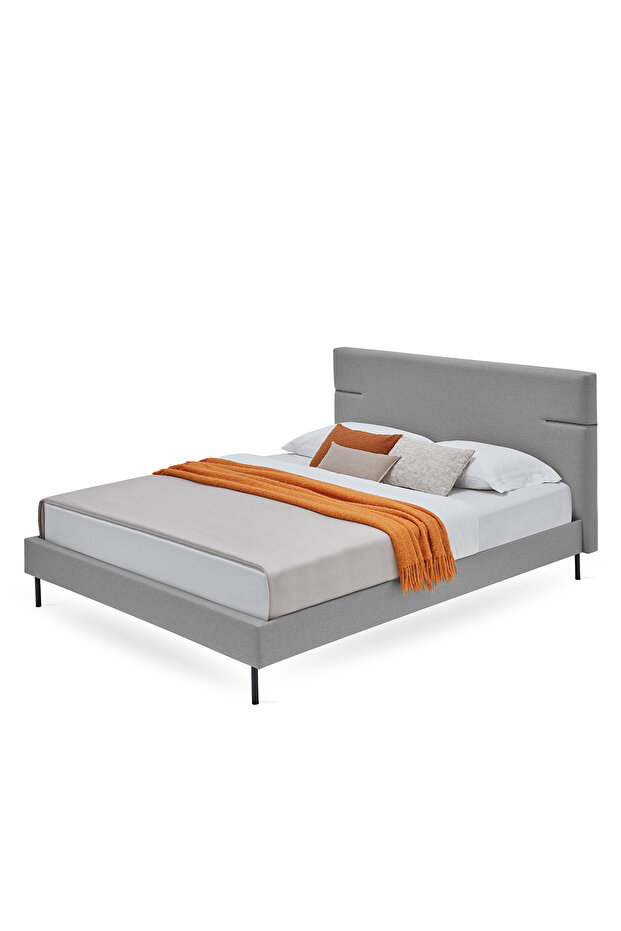 BaseUp Başlıklı Karyola - Antrasit - 5