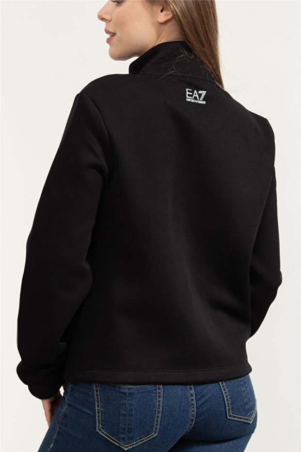 Kadın Fermuarlı Sweatshirt - 3