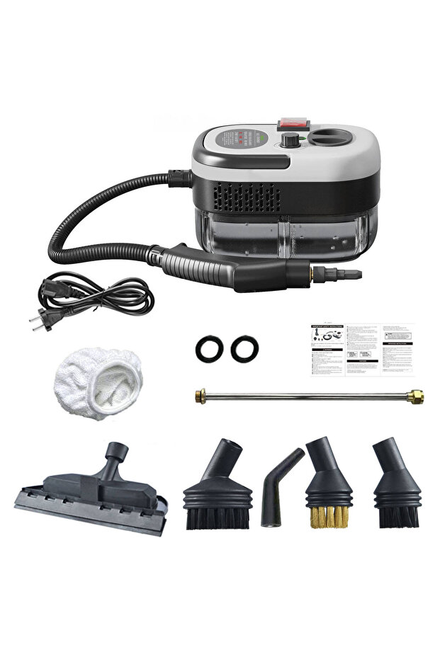 Multi-Function High Pressure Steam Cleaner with 9 Attachments for Deep Home Cleaning