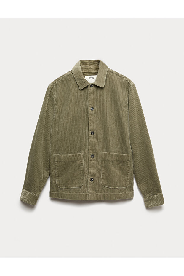 Kadife Gömlek Ceket - 2