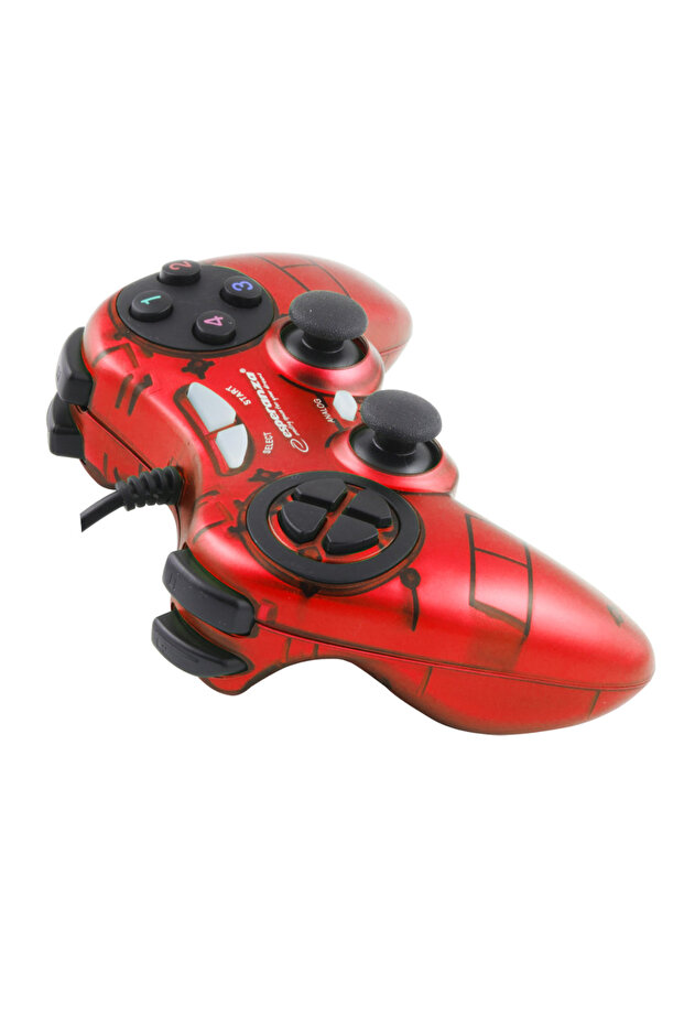Fighter Controller, with vibration, PC, Red - 2