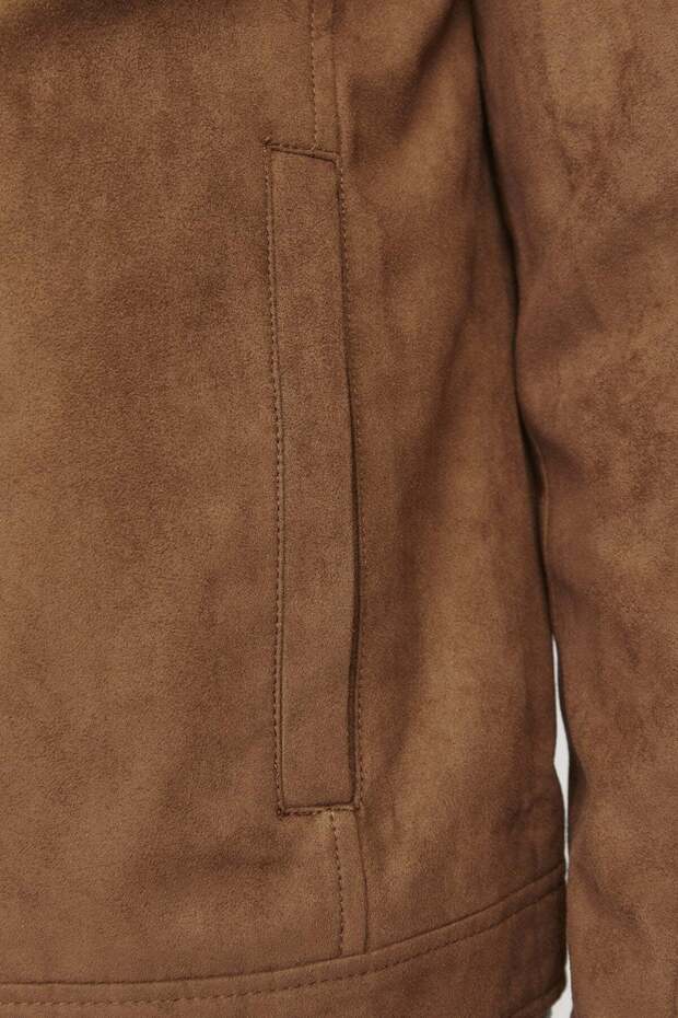 معطف كونياك للرجال رمز الموديل: (12261197Cognac) - 5