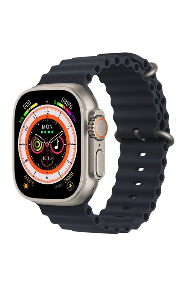 Ceas inteligent SmartWatch Ultra Plus, Negru