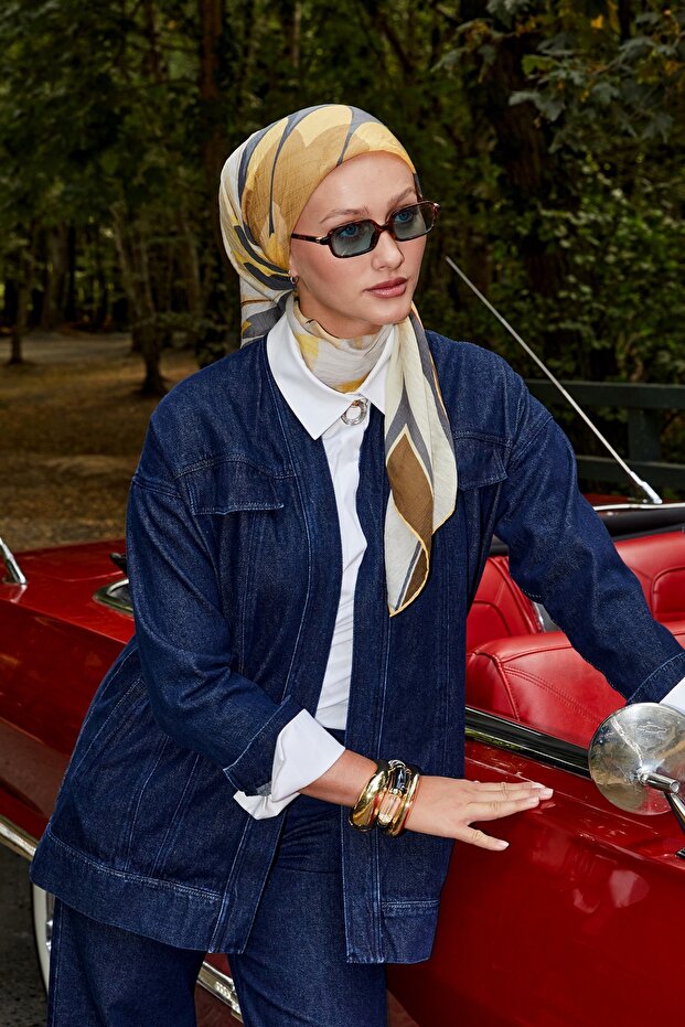 Batik Pattern Summer Scarf - 1