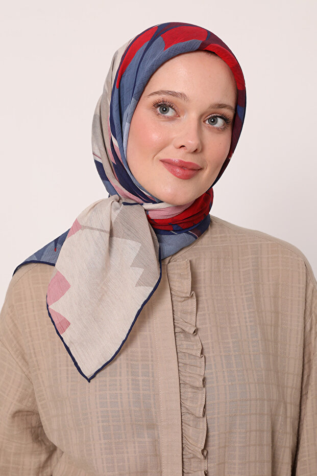 وشاح صيفي بنمط الباتيك - 5