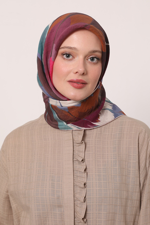 Batik Pattern Summer Scarf - 1