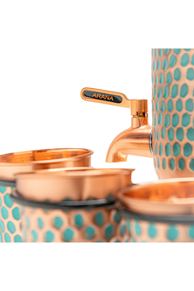 Emerald copper set - 4