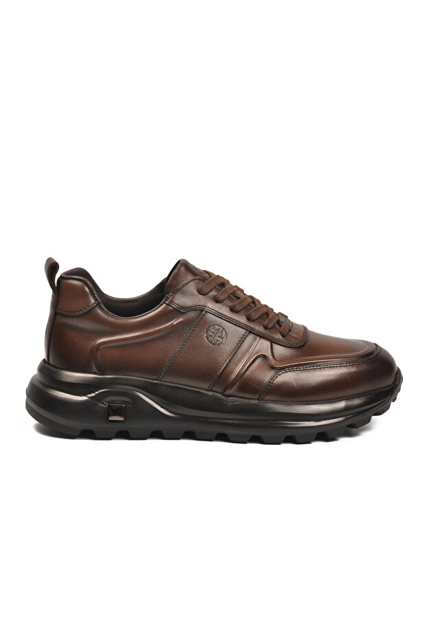 Brown Genuine Leather Men's Casual Shoes 5K3251-30219 m