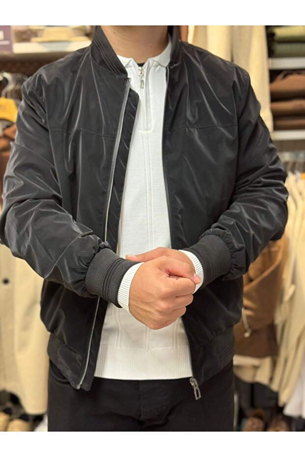 Erkek Su geçirmez Yağmurluk Mont - 4