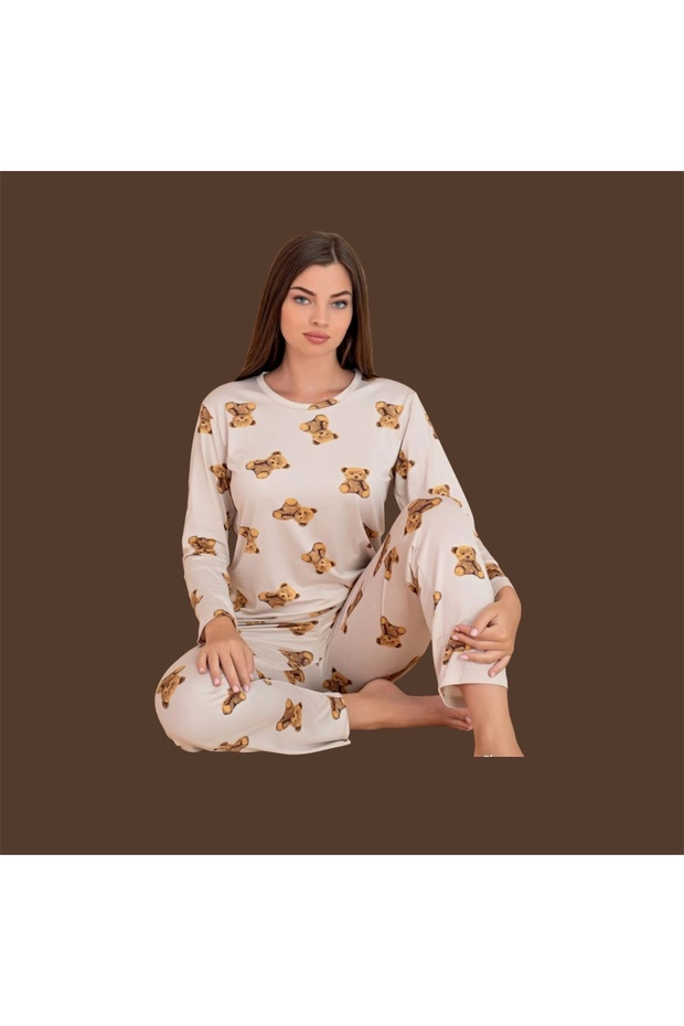 Ayıcıklı Pijama Takımı