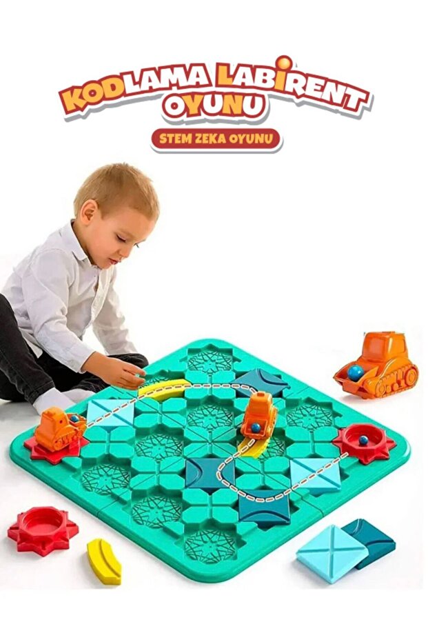 Coding Labyrinth I Stem Intelligence Game I Educational Sense Development I Visual and Auditory Development - 1