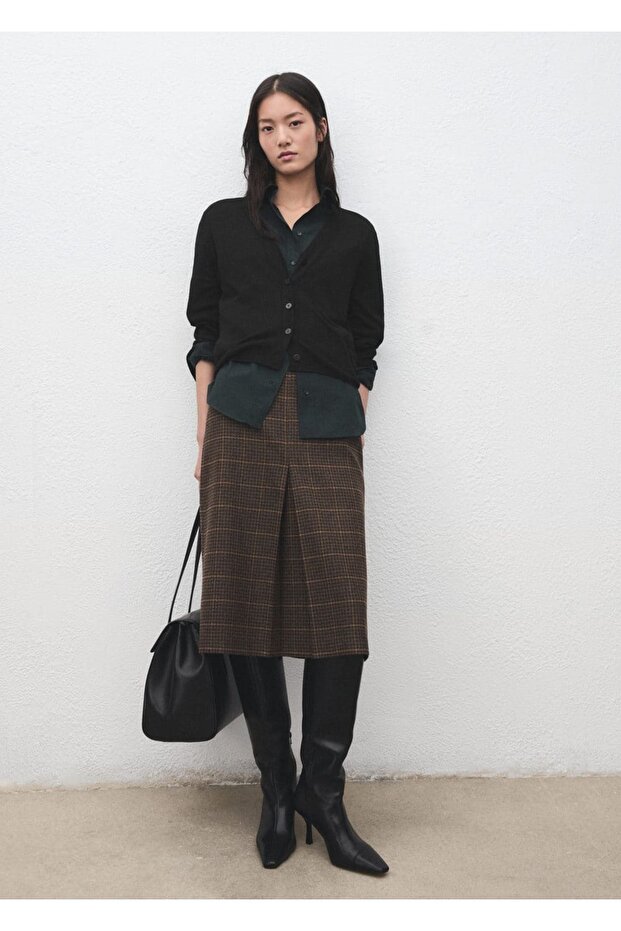 V yaka triko hırka - 2