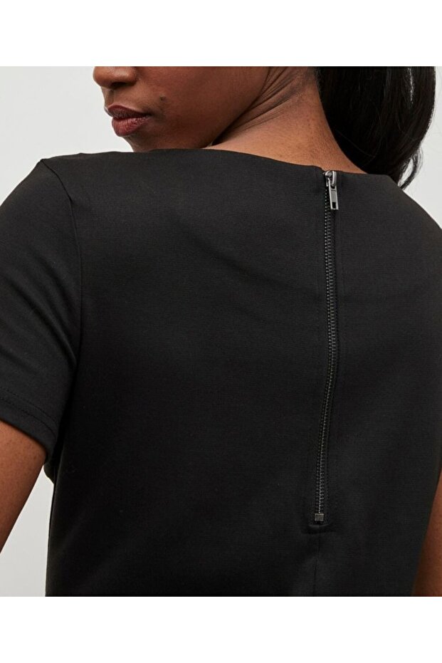 Rochie Scurta, Negru - 2