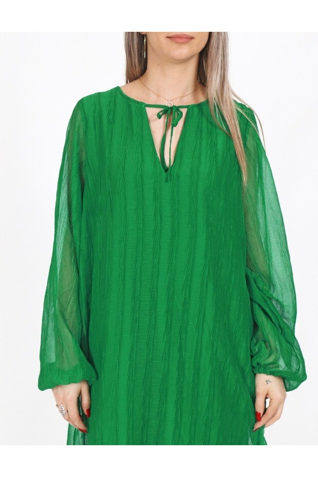 Rochie scurta, Verde - 2