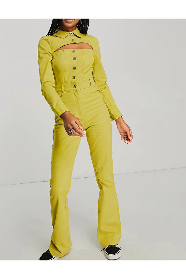 Jumpsuit, Green - 1