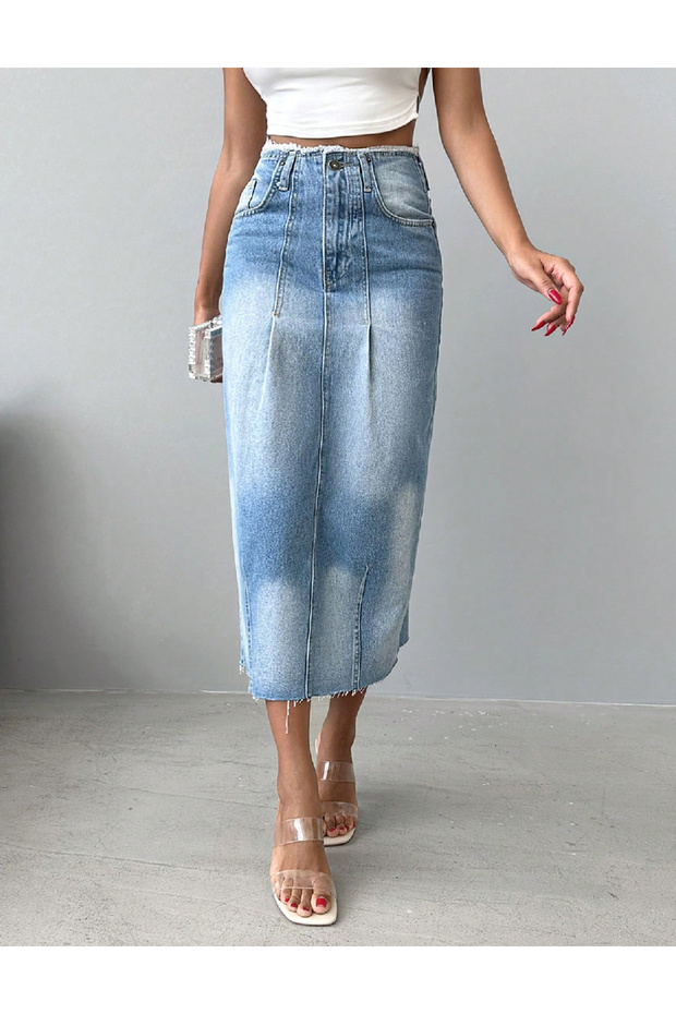 Fusta, Albastru deschis - 2