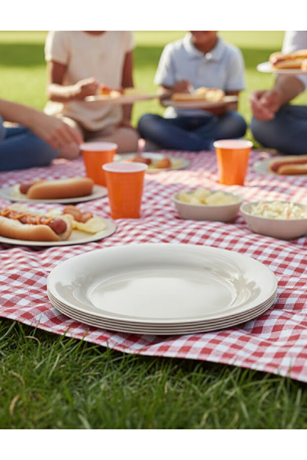 Set farfurii, Gri - 1