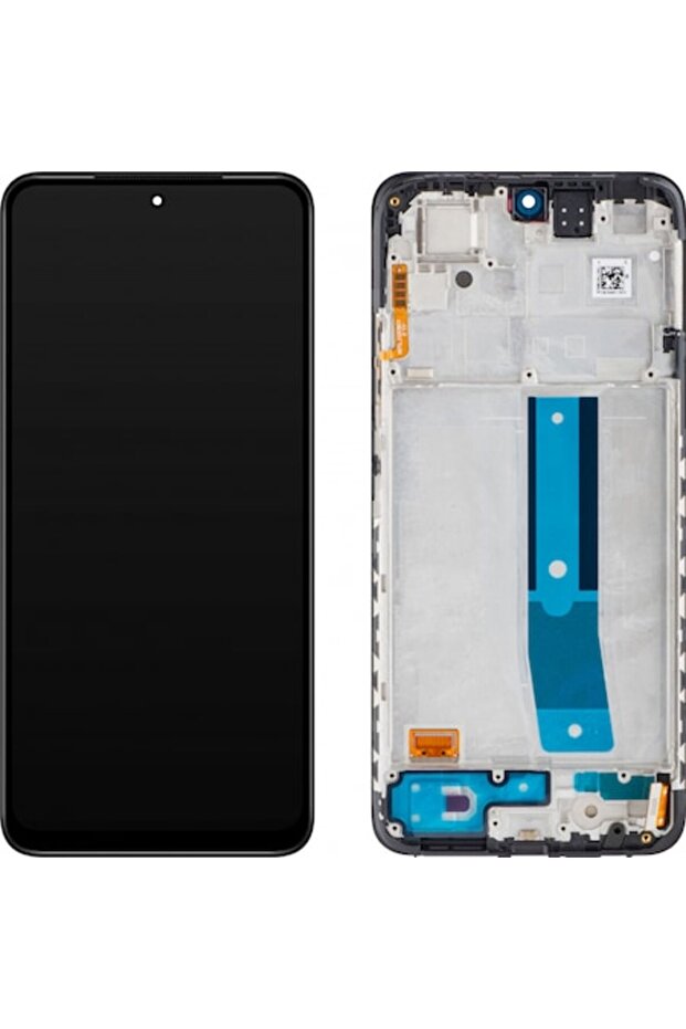 Xiaomi Redmi Note 11 Touchscreen Display with Frame - Graphite Gray (Service Pack) - 1
