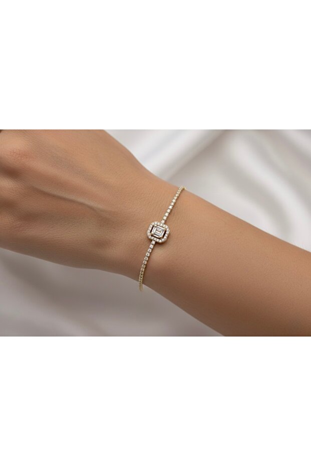 Taşlı baget bileklik - 3