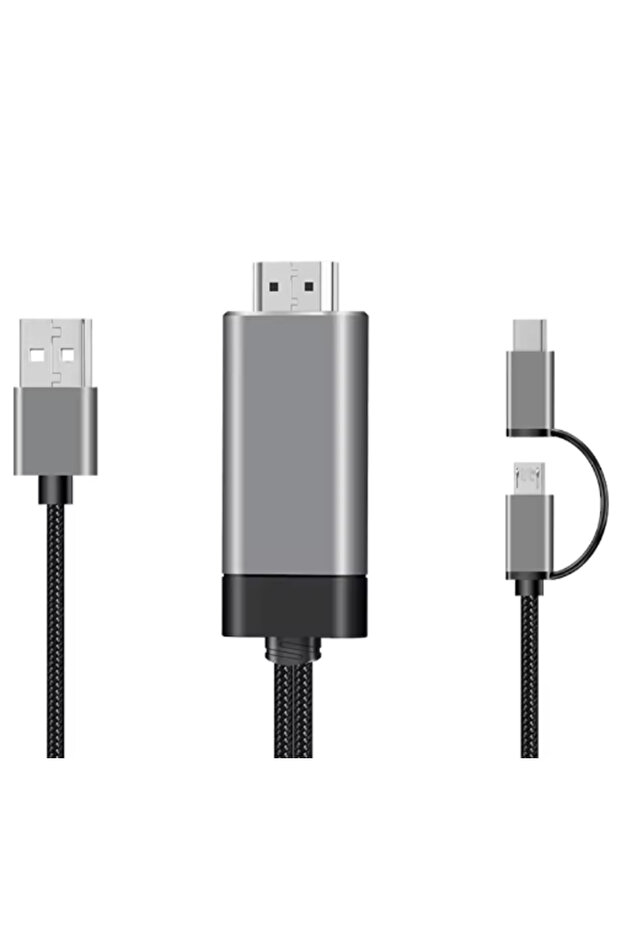 كابل عرض 3HUB Usb-Hdtv لأجهزة المكتب المنزلية