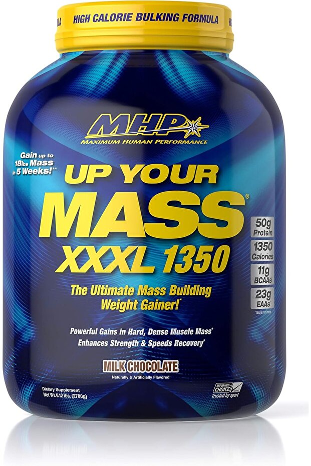Maximum Human Performance UP YOUR MASS XXXL 1350 Weight Gainer - Milk Chocolate