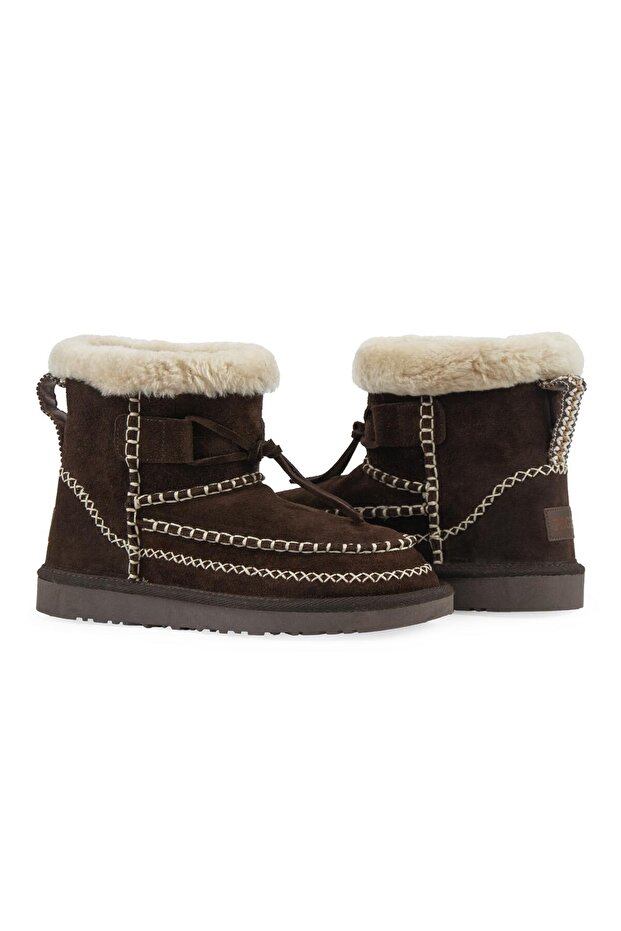 Kadın Hakiki Kürk Bot 191158 - 6