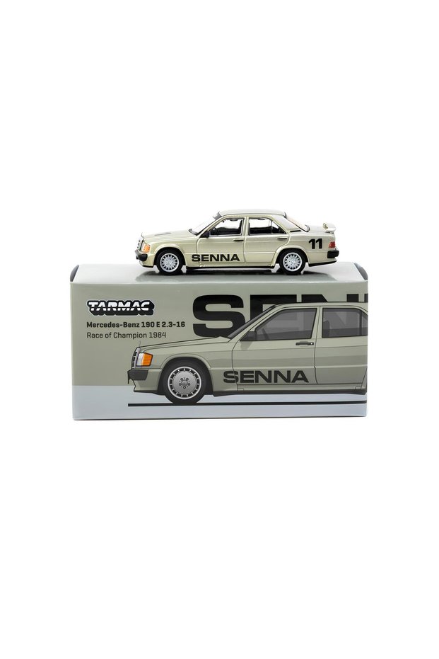 1:64 1984 Ayrton Senna - Race of Champions - Mercedes-Benz 190 E