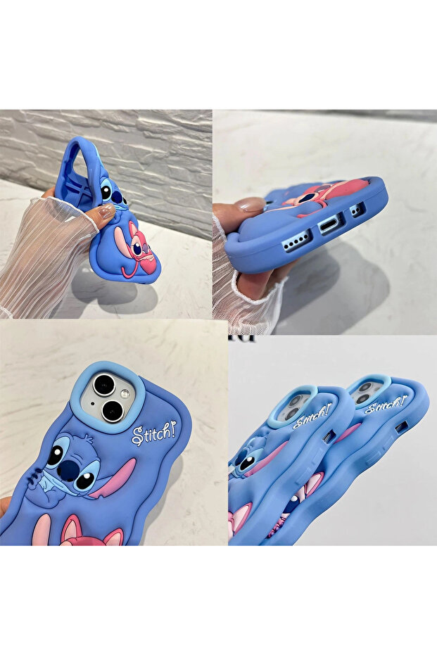 حافظة ابل ايفون 13 مع شخصيات ثلاثية الأبعاد - 5