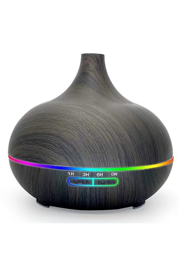 Essential Oil Diffuser, 550ml Oil Diffuser with 4 Timer, Aromatherapy Diffuser with Auto Shut-off F - 1