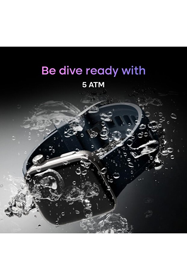 Noise Pro 6 Max Smartwatch - 1.96" AMOLED, AI Watch Faces, EN2 Processor, Built-in GPS (Chrome Black - 7