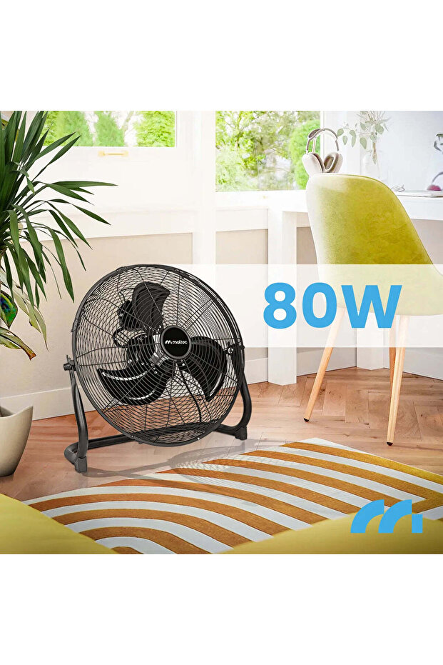 Ventilator de podea W-OC150WT BL, 45 cm, 80 W - 7