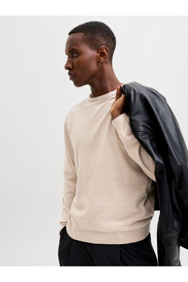 Strickpullover Einfarbig Strickpullover - 8