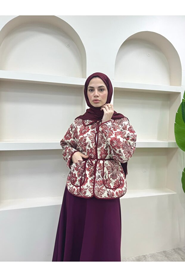 سترة قصيرة بنمط عرقي مع أربطة - 2