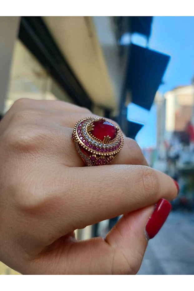 925 Ayar Gümüş Bronz Hürrem Model - 2