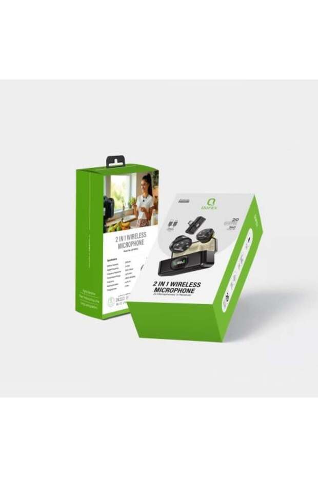 2-in-1 Wireless Microphone - 1