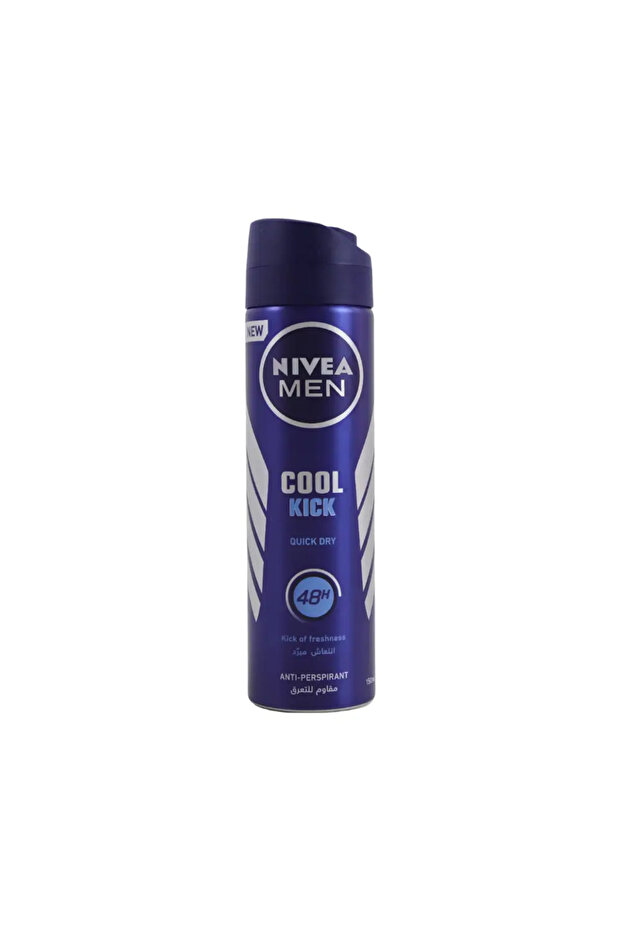 Men Cool Kick Quick Dry Antiperspirant Spray Kick of Freshness- 150ml
