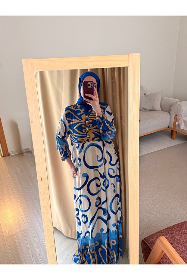 Tesettür elbise - 4