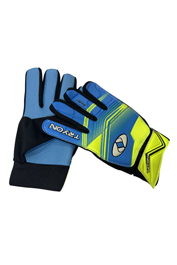 Fast Mavi Çocuk Kaleci Eldiveni - 2