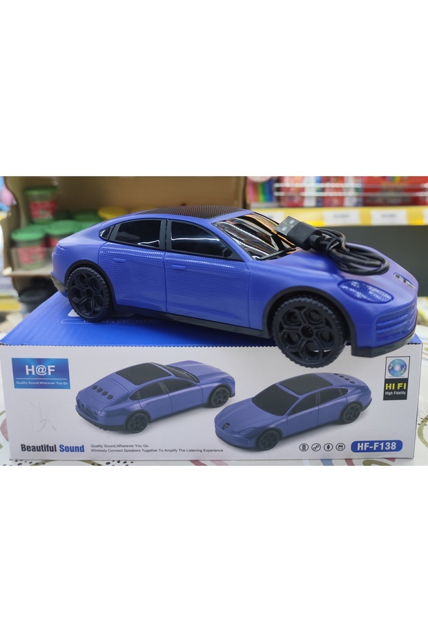 ARABA TASARIMLI BLUETOOTH HOPARLÖR - 1