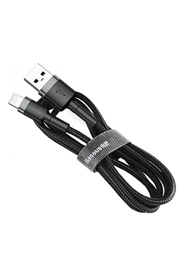 Cafule Serisi USB Lightning Kablosu 1m -Siyah - 1