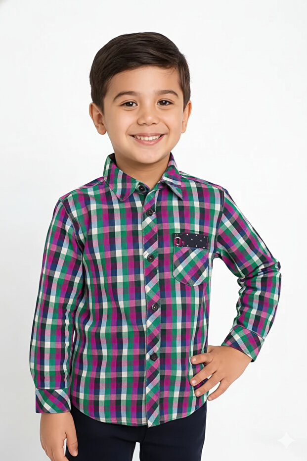 Checkmate Plaid Button-Down Shirt