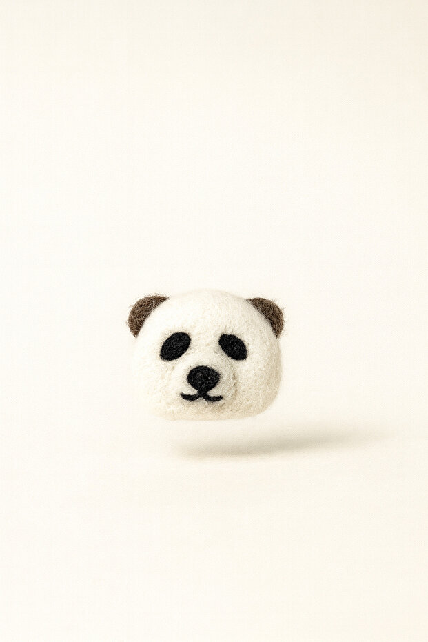 Handmade Felt Figure Brooch Buckle Crown Ornament – Cute Felt Accessory 80