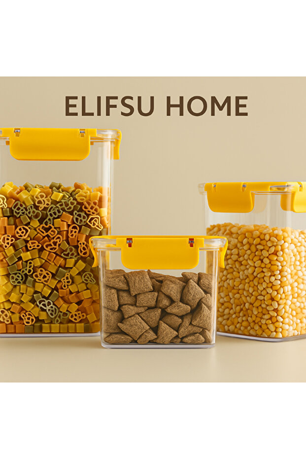 Rectangular Deep Chef Box Set of 3 (760ml 1200ml 1600ml) - 1