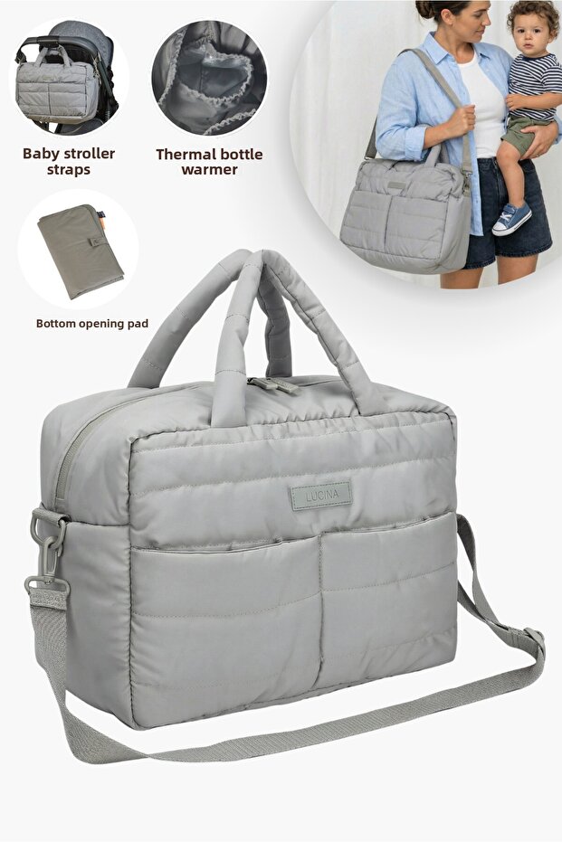 Juno Mother Baby Care Thermal Shoulder Bag & Diaper Pad