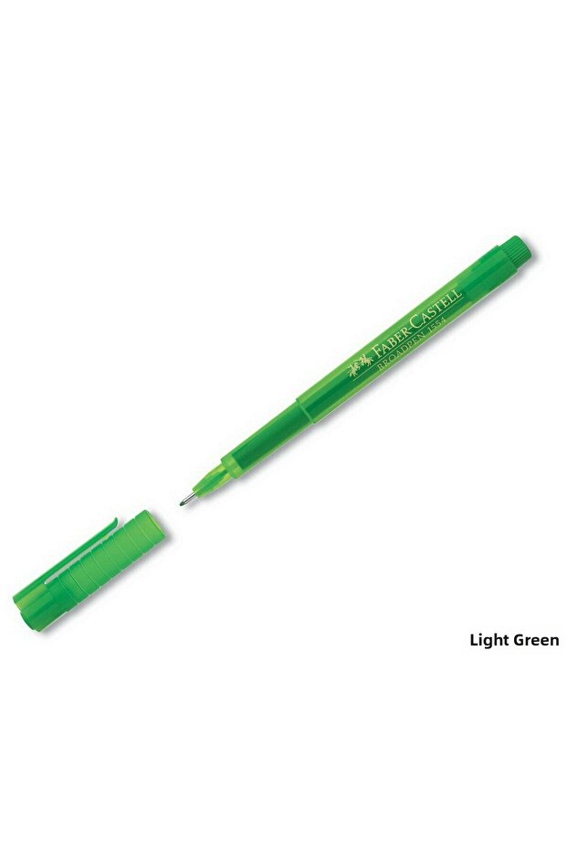 Faber 1554 Broadpen Light Green Pen 155466