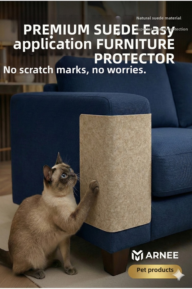 20X50Cm Felt Cat Sofa Couch Scratching Furniture Protector – Adhesive Furniture Corner Protection Carpet