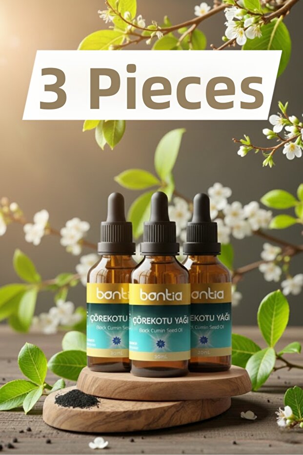 Black Cumin Seed Oil 3X50 ml – Cold Pressed Supportive Oil for Digestion, Skin and Hair
