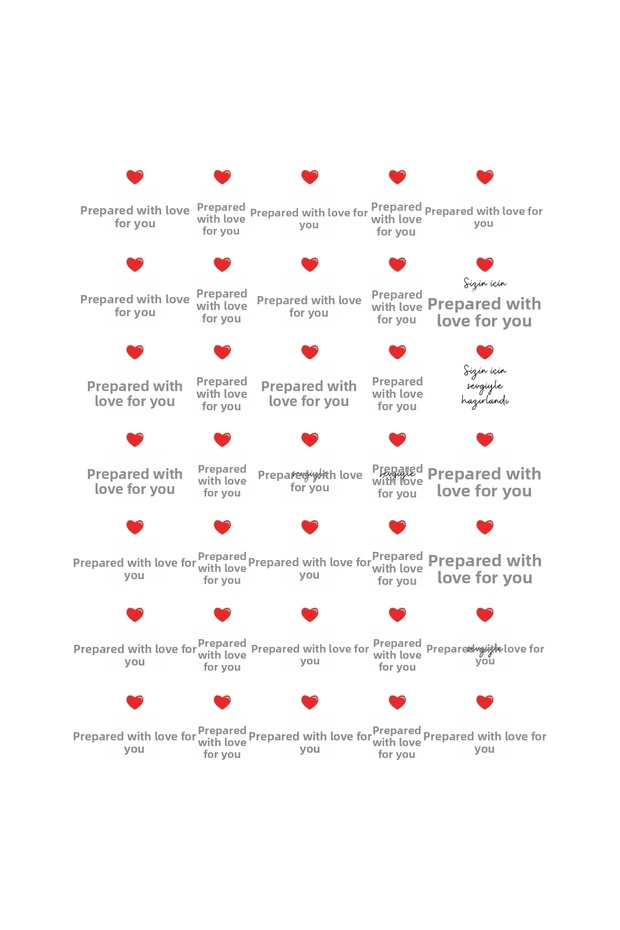 35 Stickers Specifically for Packaging, Made with Love for You Teacher Sticker Mid-Holiday Sticker