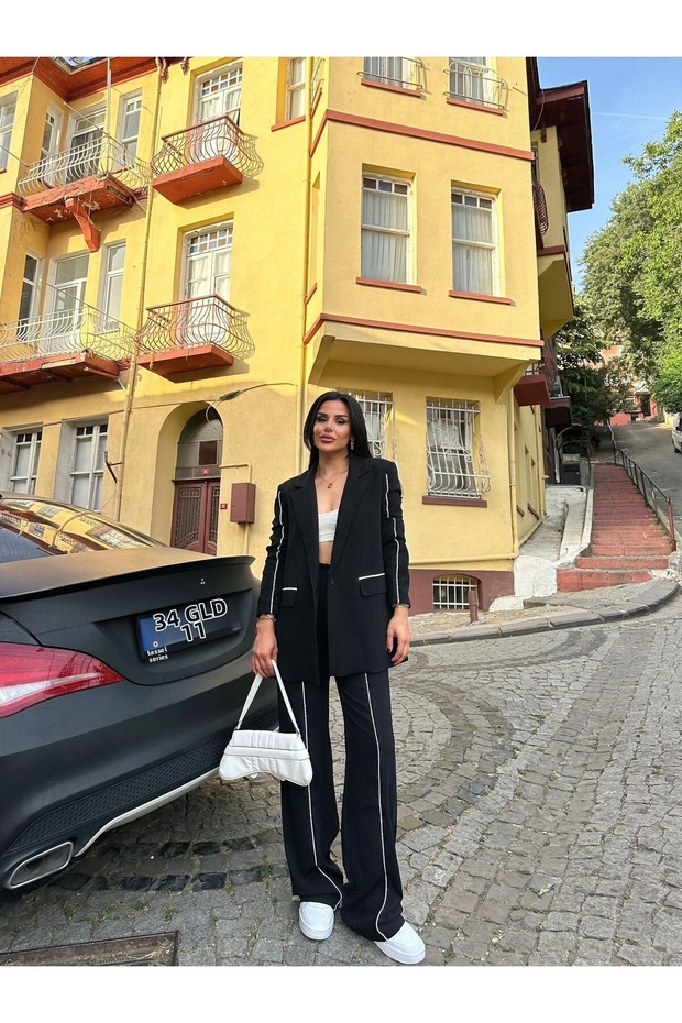 Double Blazer Jacket Set - 4