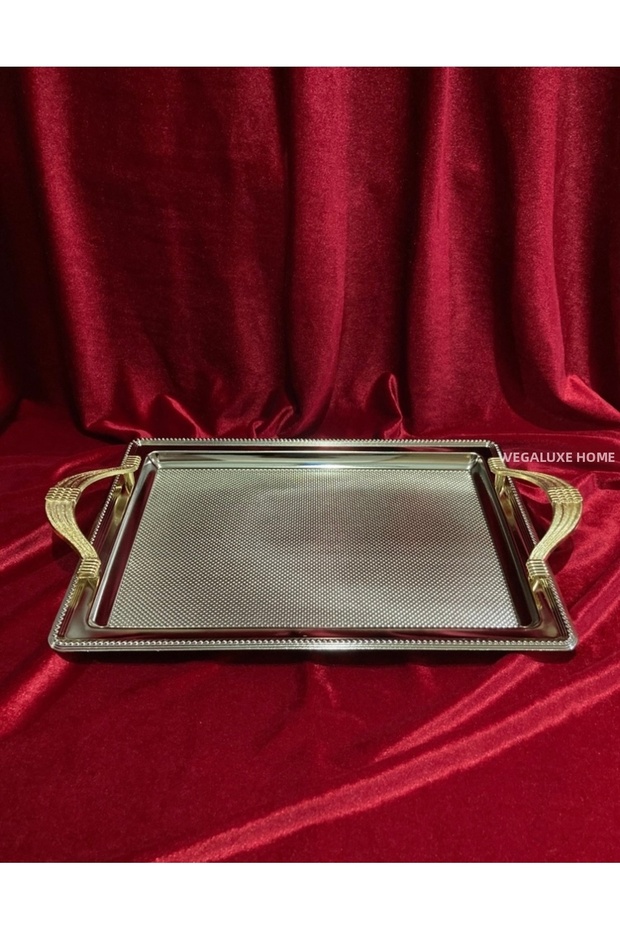 2-Piece Rectangular Tea Tray 9051K - 3